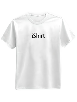 Koszulka Koszulka Męska iShirt Biała - Śmieszne T-Shirty z Nadrukami ?