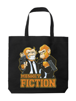 Torba Monkey Fiction - HiPanda! Śmieszne prezenty z Nadrukami ?
