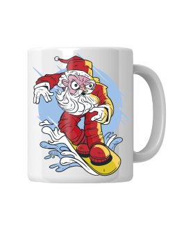 Kubek Snowboard Mikołaj - HiPanda! Śmieszne Prezenty z Nadrukami ?