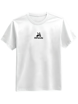 Koszulka Koszulka Męska HiPanda Biała - Śmieszne T-Shirty z Nadrukami ?