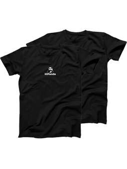 Koszulka Zestaw 2x Koszulka Damska HiPanda Czarna - Śmieszne T-Shirty z Nadrukami ?