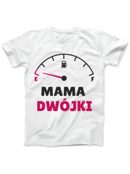 Koszulka Damska Mama Dwójki