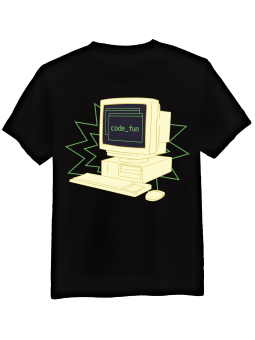 Koszulka Męska Code Fun