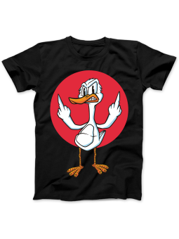 Koszulka Koszulka Damska Szop z Gitarą Czarna - Śmieszne T-Shirty z Nadrukami ?