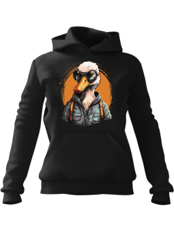 Bluza Męska z kapturem Chiński Smok W Dymie Czarna - Śmieszne gadżety z Nadrukami ?