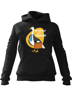 Bluza Męska z kapturem Chiński Smok W Dymie Czarna - Śmieszne gadżety z Nadrukami ?