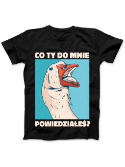 Koszulka Koszulka Damska Szop z Gitarą Czarna - Śmieszne T-Shirty z Nadrukami ?