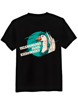 Koszulka Męska Uszanowanko Kierowniku