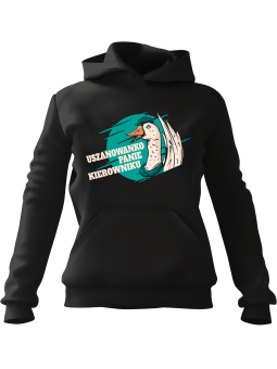 Bluza Damska z kapturem Freedom Spirit Czarna - Modna Odzież z Nadrukami ?