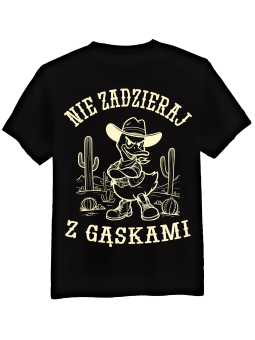 Koszulka Męska Nie Zadzieraj z Gąskami