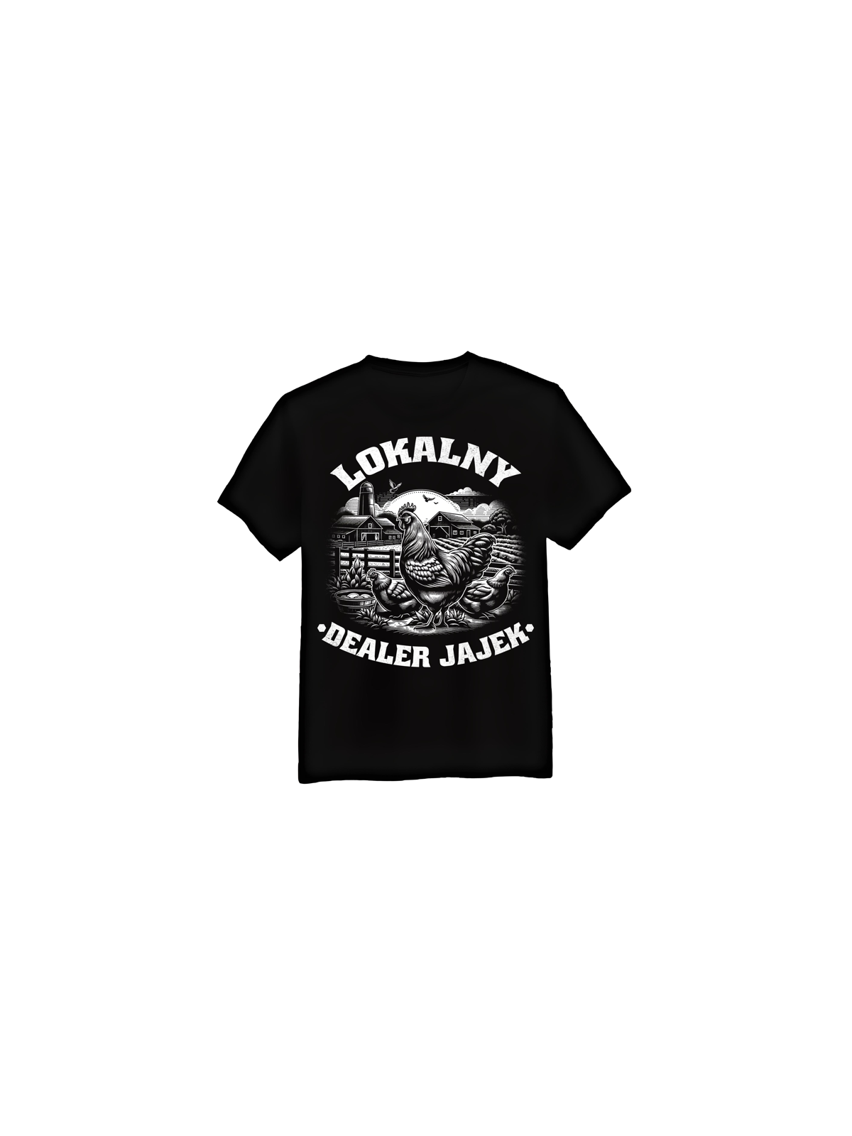 Koszulka Koszulka Męska Freedom Spirit Czarna - Śmieszne T-Shirty z Nadrukami ?