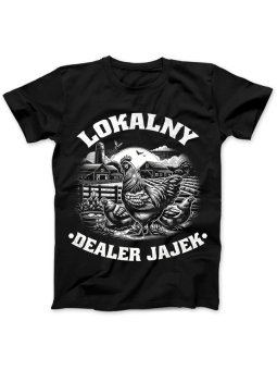 Koszulka Koszulka Damska Szop z Gitarą Czarna - Śmieszne T-Shirty z Nadrukami ?