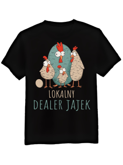 Koszulka Męska Lokalny Dealer Jajek