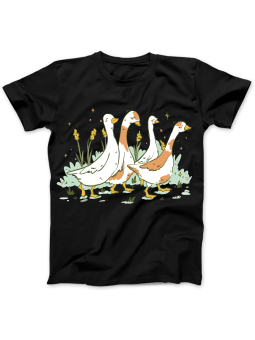 Koszulka Koszulka Damska Szop z Gitarą Czarna - Śmieszne T-Shirty z Nadrukami ?