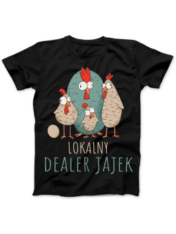 Koszulka Koszulka Damska Szop z Gitarą Czarna - Śmieszne T-Shirty z Nadrukami ?