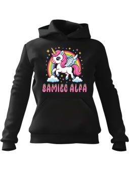 Bluza Męska z kapturem Chiński Smok W Dymie Czarna - Śmieszne gadżety z Nadrukami ?