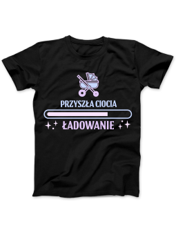 Koszulka Koszulka Damska Szop z Gitarą Czarna - Śmieszne T-Shirty z Nadrukami ?