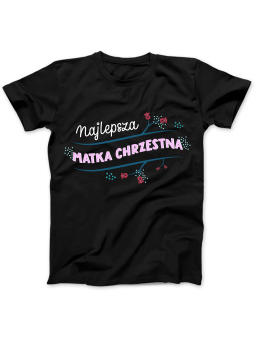 Koszulka Koszulka Damska Szop z Gitarą Czarna - Śmieszne T-Shirty z Nadrukami ?