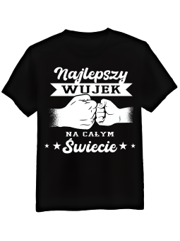 Koszulka Męska Najlepszy Wujek Na Świecie