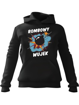 Bluza Męska z kapturem Chiński Smok W Dymie Czarna - Śmieszne gadżety z Nadrukami ?