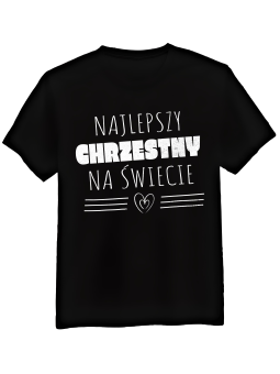 Koszulka Męska Najlepszy Chrzestny