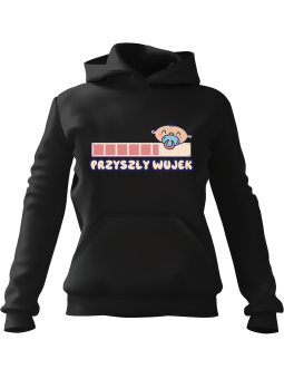 Bluza Męska z kapturem Chiński Smok W Dymie Czarna - Śmieszne gadżety z Nadrukami ?