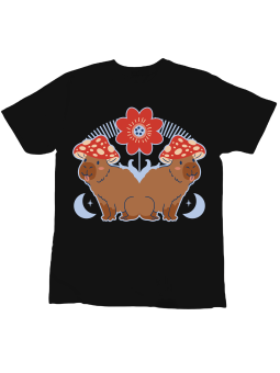 Koszulka Koszulka Dziecięca Pies Tenisista Czarna - Śmieszne T-Shirty z Nadrukami ?