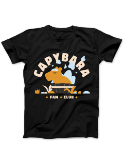 Koszulka Koszulka Damska Szop z Gitarą Czarna - Śmieszne T-Shirty z Nadrukami ?