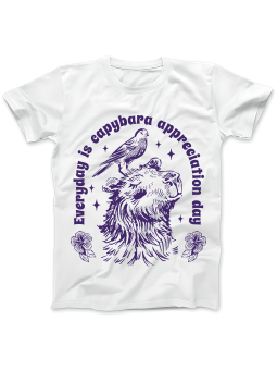 Koszulka Koszulka Damska Szop z Gitarą Czarna - Śmieszne T-Shirty z Nadrukami ?