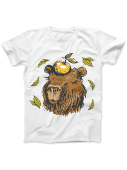 Koszulka Koszulka Damska Szop z Gitarą Czarna - Śmieszne T-Shirty z Nadrukami ?