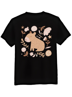 Koszulka Męska Sleepy Capybara