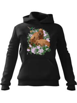 Bluza Męska z kapturem Chiński Smok W Dymie Czarna - Śmieszne gadżety z Nadrukami ?