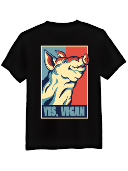 Koszulka Męska Yes Vegan