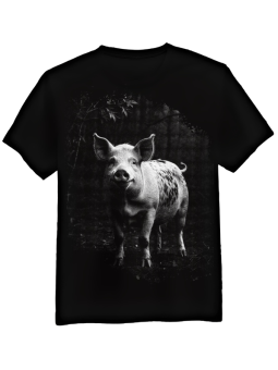 Koszulka Koszulka Męska Freedom Spirit Czarna - Śmieszne T-Shirty z Nadrukami ?