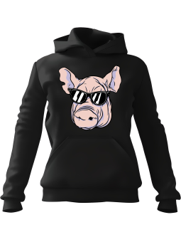 Bluza Damska z kapturem Freedom Spirit Czarna - Modna Odzież z Nadrukami ?