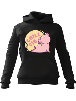 Bluza Męska z kapturem Chiński Smok W Dymie Czarna - Śmieszne gadżety z Nadrukami ?