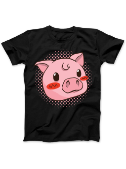 Koszulka Koszulka Damska Szop z Gitarą Czarna - Śmieszne T-Shirty z Nadrukami ?