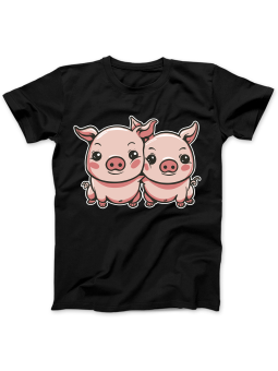 Koszulka Koszulka Damska Szop z Gitarą Czarna - Śmieszne T-Shirty z Nadrukami ?