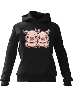 Bluza Damska z kapturem Freedom Spirit Czarna - Modna Odzież z Nadrukami ?