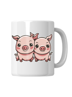 Kubek Zajączek z Kurczaczkiem - HiPanda! Śmieszne Prezenty z Nadrukami ?