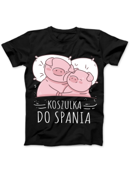 Koszulka Koszulka Damska Szop z Gitarą Czarna - Śmieszne T-Shirty z Nadrukami ?
