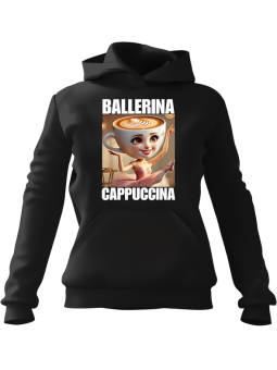 Bluza Damska z kapturem Freedom Spirit Czarna - Modna Odzież z Nadrukami ?