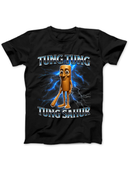 Koszulka Koszulka Damska Szop z Gitarą Czarna - Śmieszne T-Shirty z Nadrukami ?