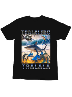 Koszulka Koszulka Dziecięca Pies Tenisista Czarna - Śmieszne T-Shirty z Nadrukami ?