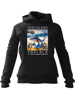 Bluza Męska z kapturem Chiński Smok W Dymie Czarna - Śmieszne gadżety z Nadrukami ?