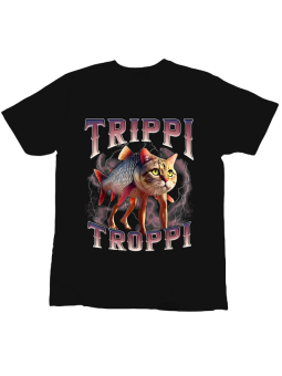 Koszulka Koszulka Dziecięca Pies Tenisista Czarna - Śmieszne T-Shirty z Nadrukami ?