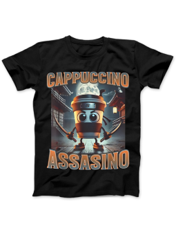 Koszulka Koszulka Damska Szop z Gitarą Czarna - Śmieszne T-Shirty z Nadrukami ?