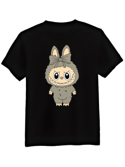 Koszulka Męska Labubu Szara