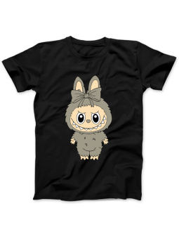 Koszulka Koszulka Damska Szop z Gitarą Czarna - Śmieszne T-Shirty z Nadrukami ?