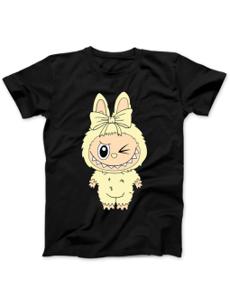 Koszulka Koszulka Damska Szop z Gitarą Czarna - Śmieszne T-Shirty z Nadrukami ?